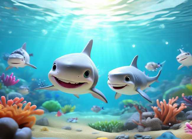 鲨鱼宝宝故事全集；鲨鱼宝宝故事全集在线听