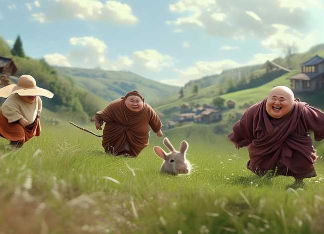 三个和尚的故事简单版 - 三个和尚的故事简单版图片