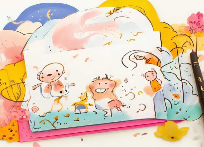 儿童故事的简笔画简单又漂亮、儿童故事简笔画简单又好看