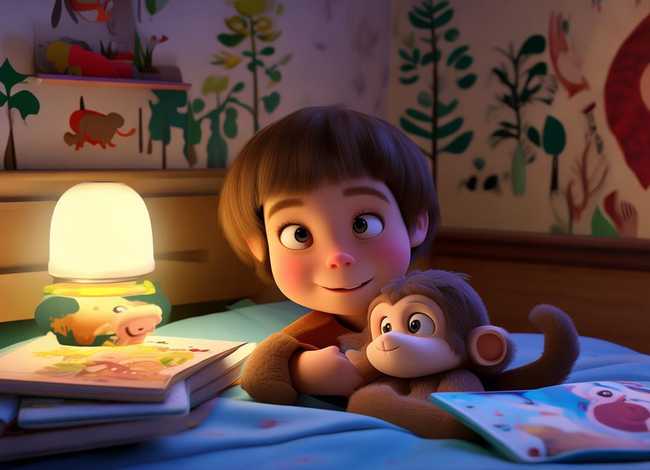 儿童睡前故事猴子免费收听 - 猴子的睡前小故事