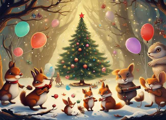 动物过年的童话故事 小动物过新年的故事