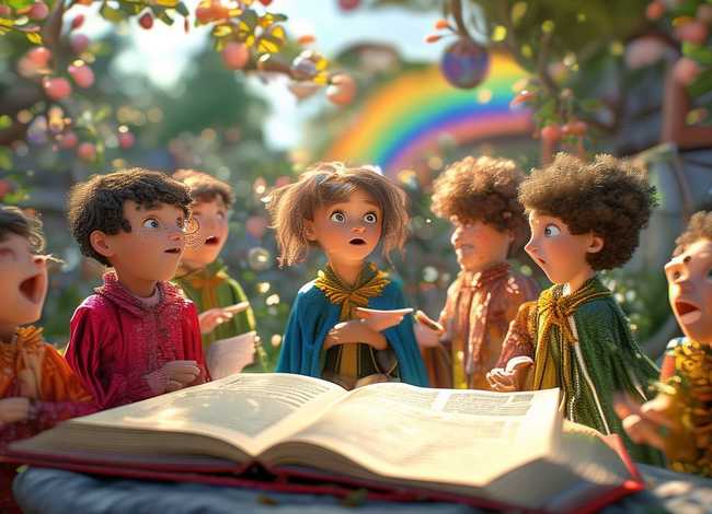 儿童传奇故事，传奇故事幼儿园