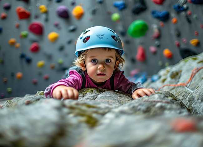 8岁攀岩儿童 儿童攀岩危险吗