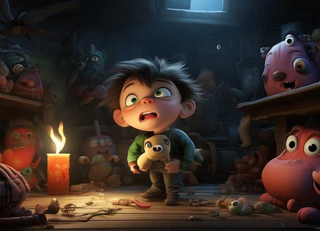 绘本故事儿童吓人 小儿绘本故事