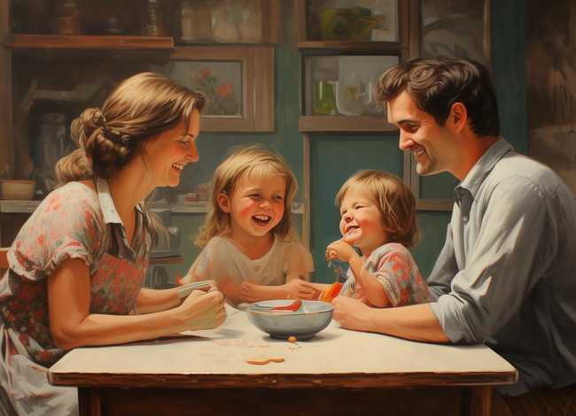 家的故事美术作品 家的故事美术作品简单