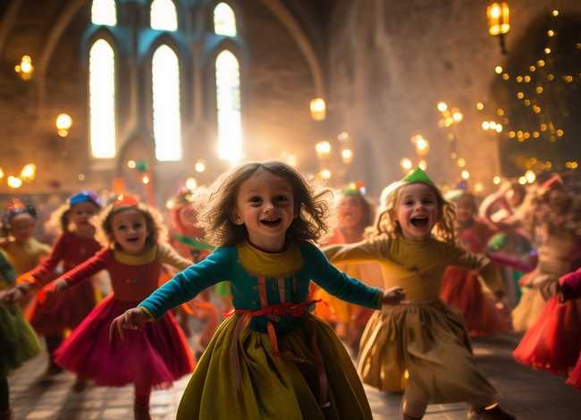 圣诞节少儿舞蹈 - 圣诞节少儿舞蹈教堂
