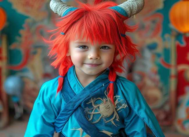 哪吒cosplay儿童（小孩cosplay哪吒）