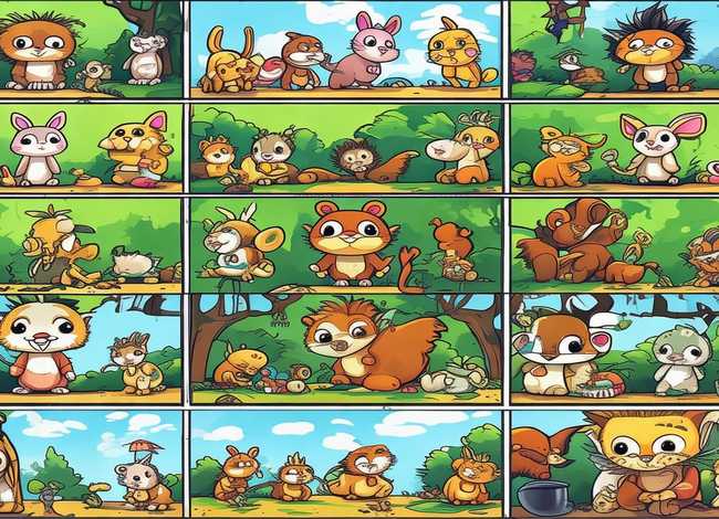 动物的故事儿童画连环画（关于动物故事的连环画怎么画）