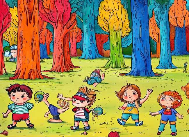 手绘儿童绘本、手绘绘本 儿童