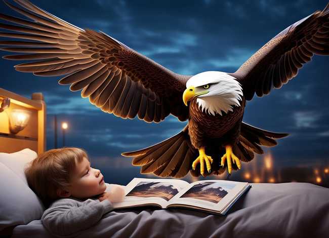 老鹰的故事儿童睡前收听 - 关于老鹰的睡前故事