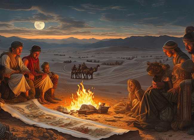 丝绸之路小故事100字、丝绸之路小故事100字作文