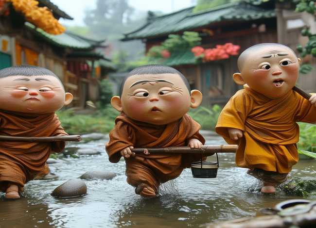 儿童故事三个和尚大全 - 幼儿故事三个和尚故事