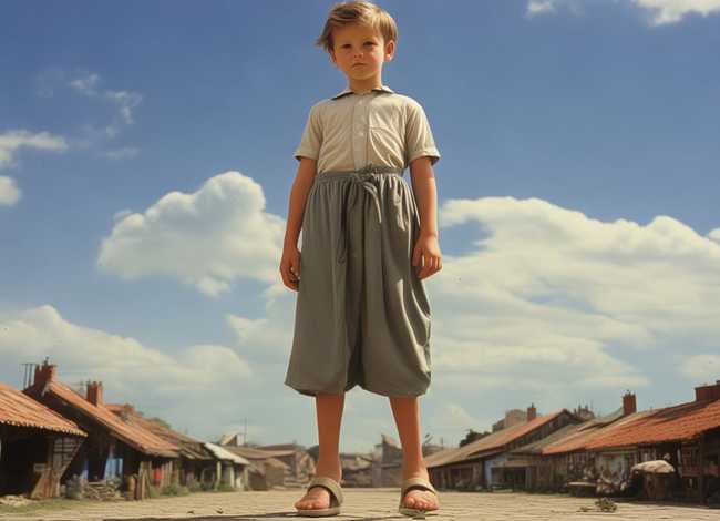 巨人症儿童的图片（巨人症儿童的图片怎么画）