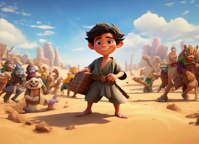 儿童故事大全阿里巴巴与四十大盗，少儿故事阿里巴巴与四十大盗