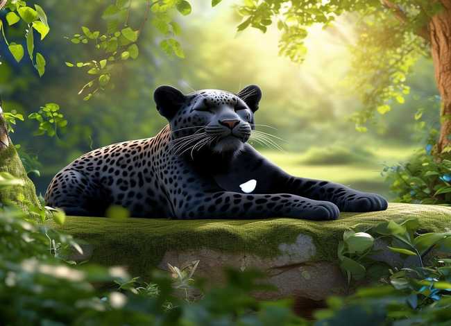 豹子的绘本故事、关于豹子的绘本故事