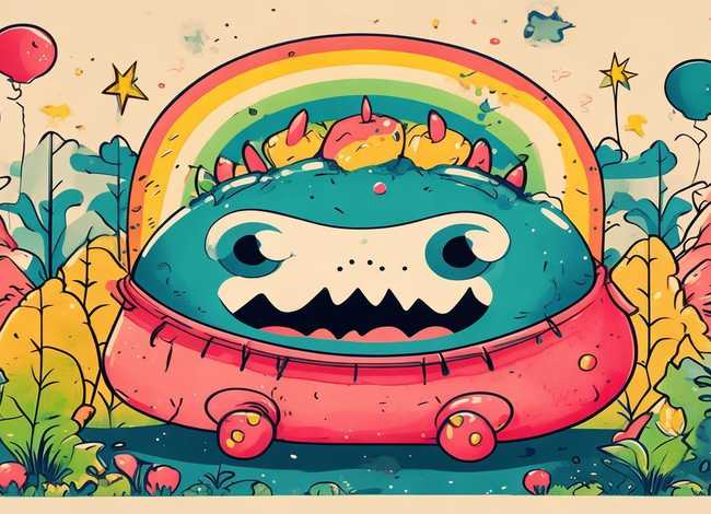 儿童绘本故事怪兽（怪兽的绘本故事图片）