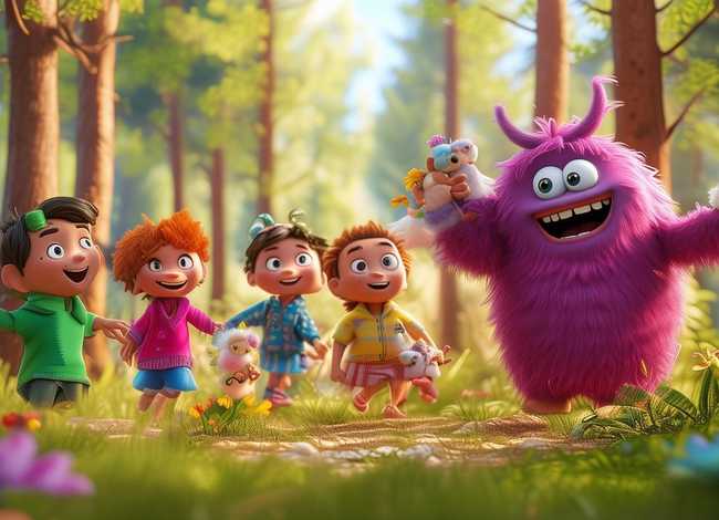 儿童故事怪兽吃小朋友 - 幼儿故事怪兽吃小鸡