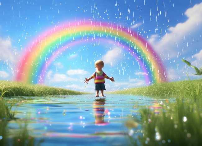 儿童故事彩虹怎样形成的 彩虹是怎么形成的故事视频