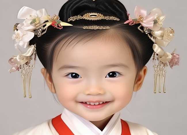 汉服发型儿童步骤 汉服发型儿童步骤分解
