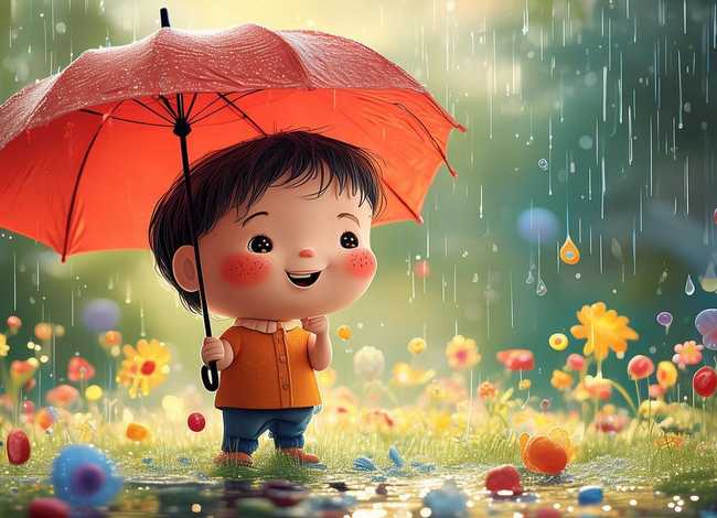 雨伞幼儿故事 雨伞幼儿故事图片