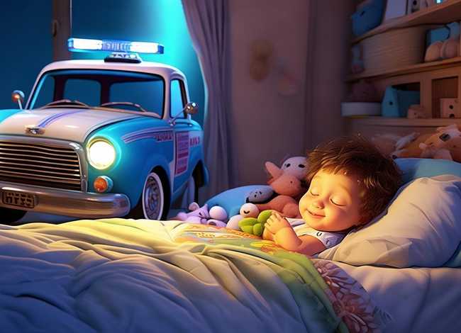 警车故事3-6岁儿童故事 - 警车的故事 幼儿睡前