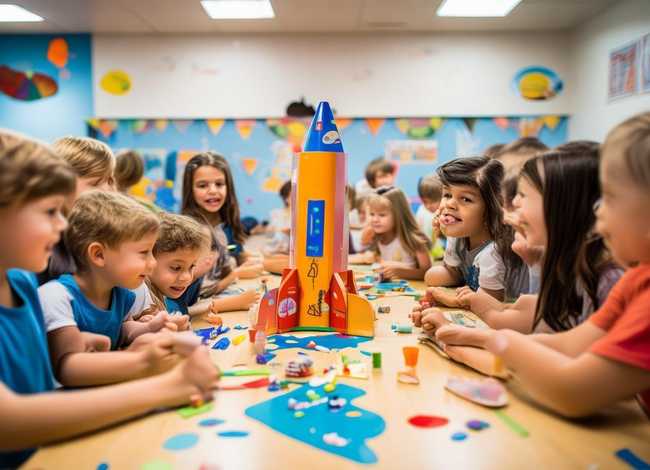 儿童火箭手工制作；儿童火箭手工制作图片