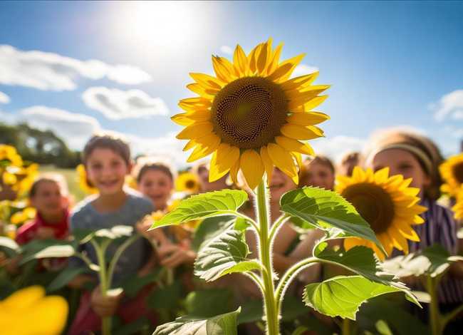 向日葵儿童故事；向日葵幼儿故事