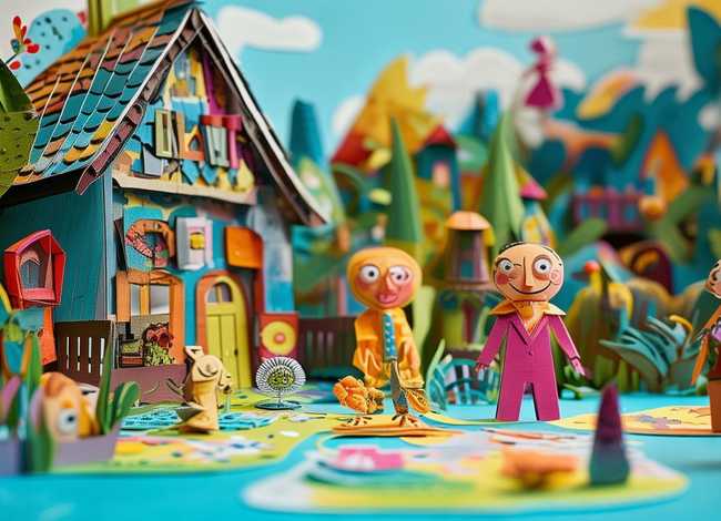 儿童故事立体手工，立体手工制作简单又漂亮故事