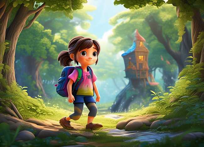 10岁女孩儿童探险故事，探险女孩的故事