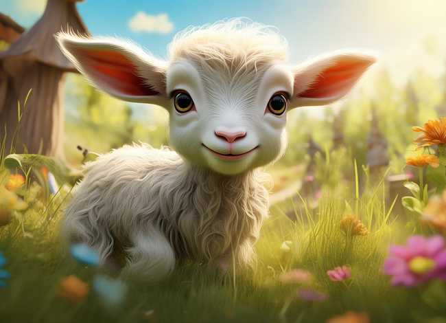 儿童绘本故事在线阅读小山羊，幼儿故事小山羊