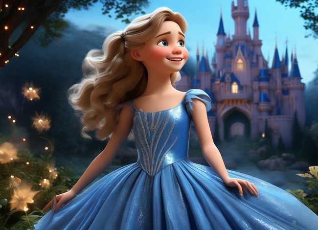 灰姑娘童话故事儿童完整版图片 灰姑娘童话图片大全