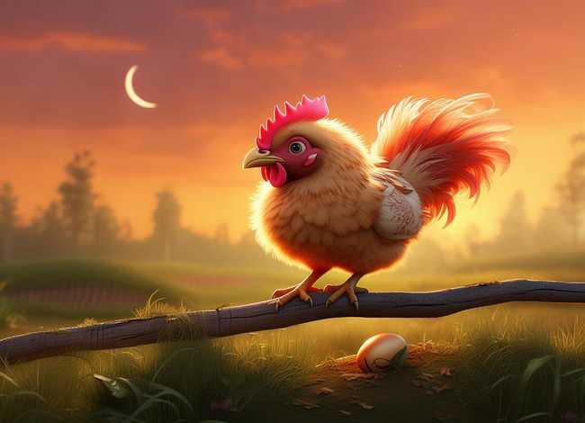 小花公鸡的故事、小花公鸡的故事睡前故事