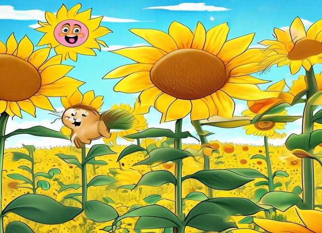 《向日葵》绘本故事；《向日葵》绘本故事视频