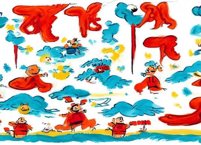 连环画故事绘本 连环画绘本故事简笔画