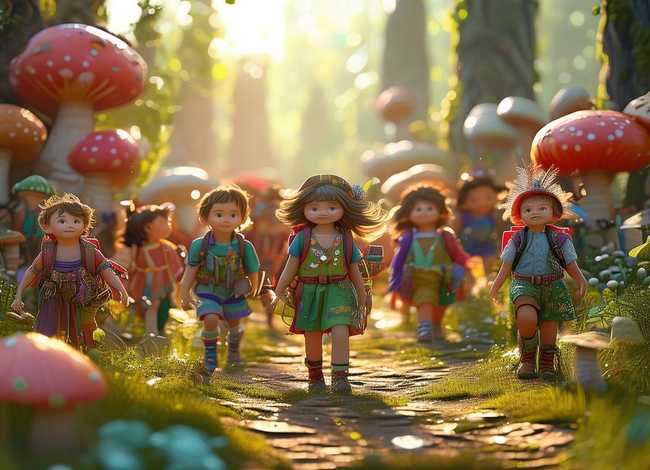 儿童冒险故事，幼儿故事冒险