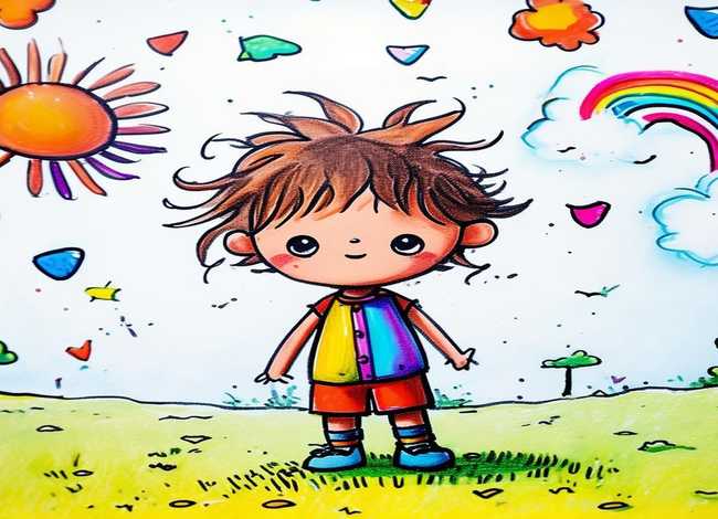 关于儿童的图画，关于儿童的图画简单