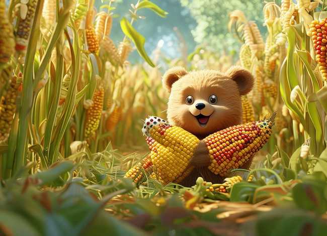 儿童故事视频小熊掰玉米（幼儿故事小熊掰玉米）