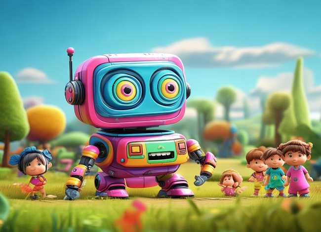 儿童机器人动画视频 机器人儿童动画片