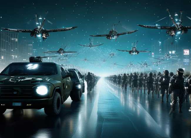 科技故事，阅兵中的科技故事