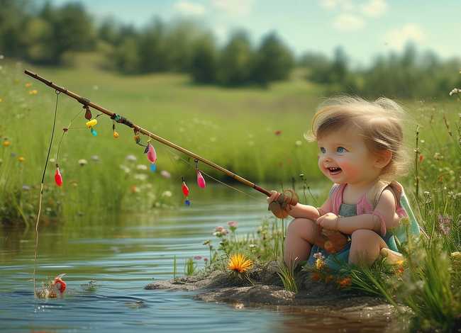 宝宝钓鱼的故事（宝宝钓鱼的故事简短）