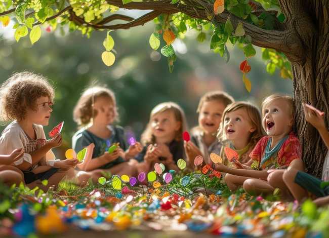 树叶幼儿故事；幼儿园故事小树叶的故事