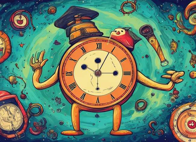 《时间的故事》 - 时间的故事绘本