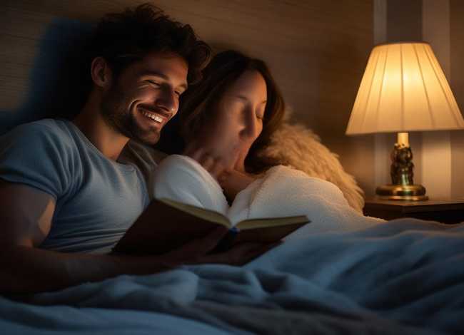 男朋友讲睡前故事该怎么发朋友圈，男友讲睡前故事什么体验