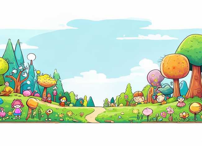 童话故事绘画简单又漂亮（童话故事绘画简单又漂亮横版）