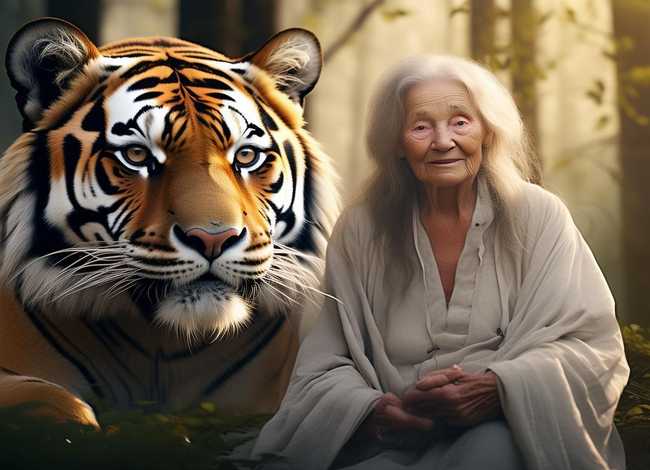 故事大全 老虎外婆，故事大全 老虎外婆图片