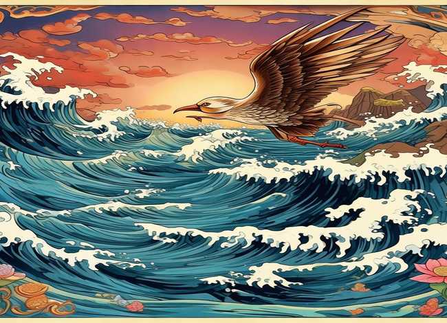 神话故事精卫填海的手抄报 - 神话故事精卫填海的手抄报内容