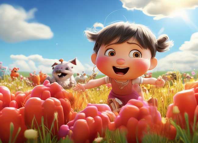 儿童拔萝卜故事简单绘本 幼儿绘本故事拔萝卜