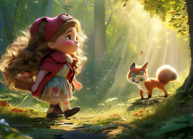 幼儿童话故事小红帽视频完整，幼儿故事小红帽的故事视频