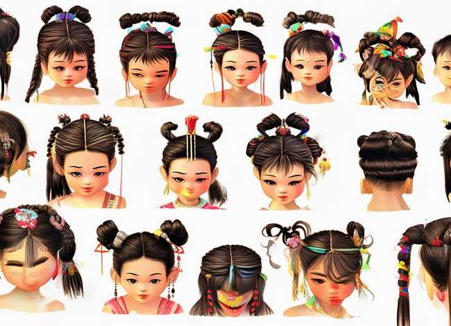 古代儿童的发型有哪些，古代儿童的发型有哪些图片