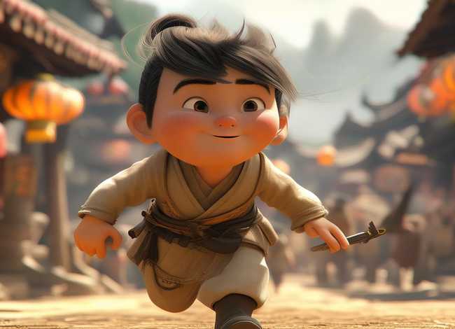 包公的故事吴小淮动画片中文版第二集白将军国语版；包公小时候的故事